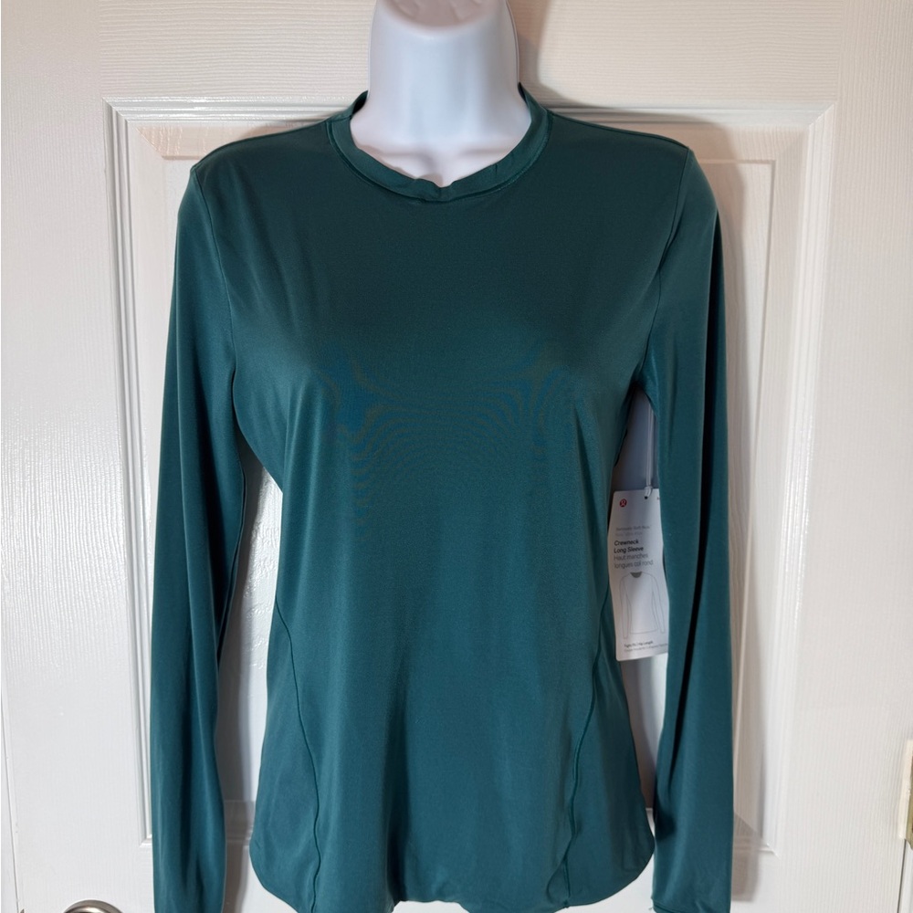 Lululemon Wundermost Ultra-Soft Nulu Crewneck Long-Sleeve Shirt Medium NWT